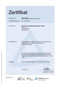 TÜV SCP-Zertifikat TÜV SCP-Zertifikat